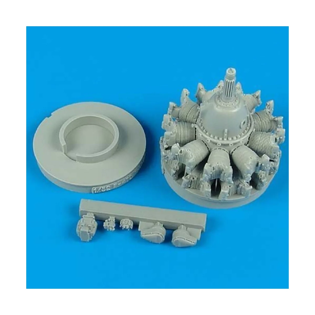 P-47D Thunderbolt Engine für Revell Bausatz, 1/32 - Quickboost QB32... P-47D Thunderbolt Engine für Revell Bausatz, 1/32 - Quickboost QB32...