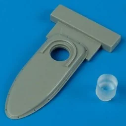 Messerschmitt Bf 109G camera für Hasegawa Bausatz, 1/32 - Quickboos...