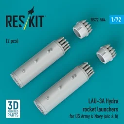 LAU-3A Hydra rocket launchers for US Army & Navy (a/c & h) (2pcs) (...