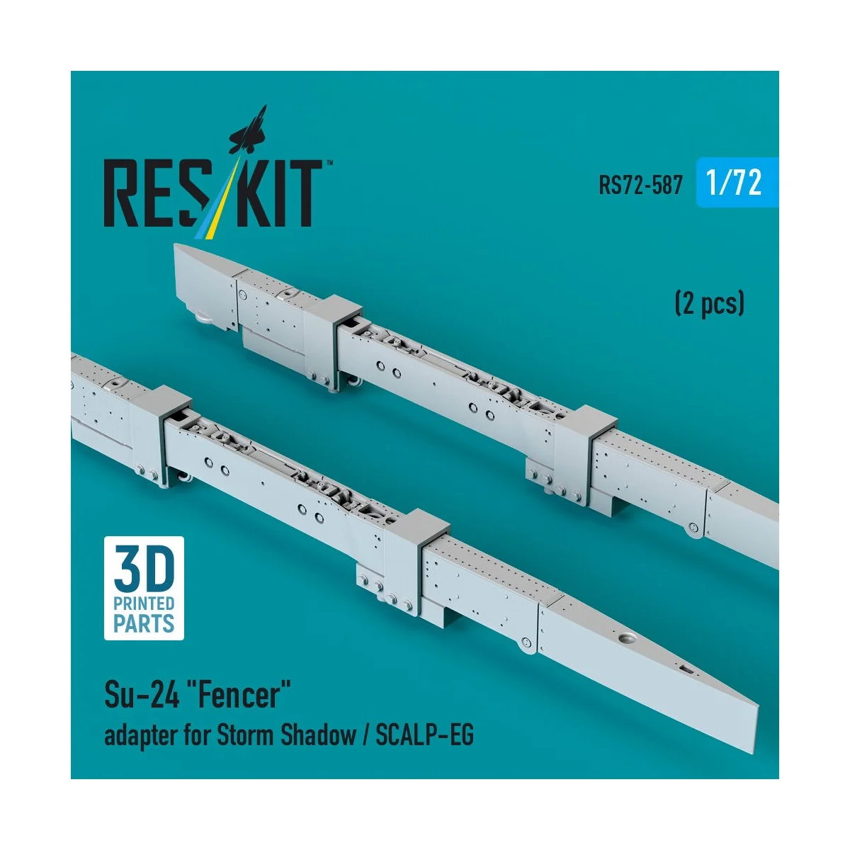 Su-24 Fencer adapter for Storm Shadow / SCALP-EG (2 pcs) (3D Printe...