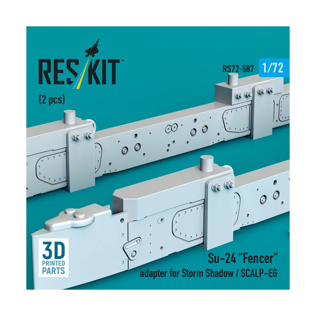 Su-24 Fencer adapter for Storm Shadow / SCALP-EG (2 pcs) (3D Printe...