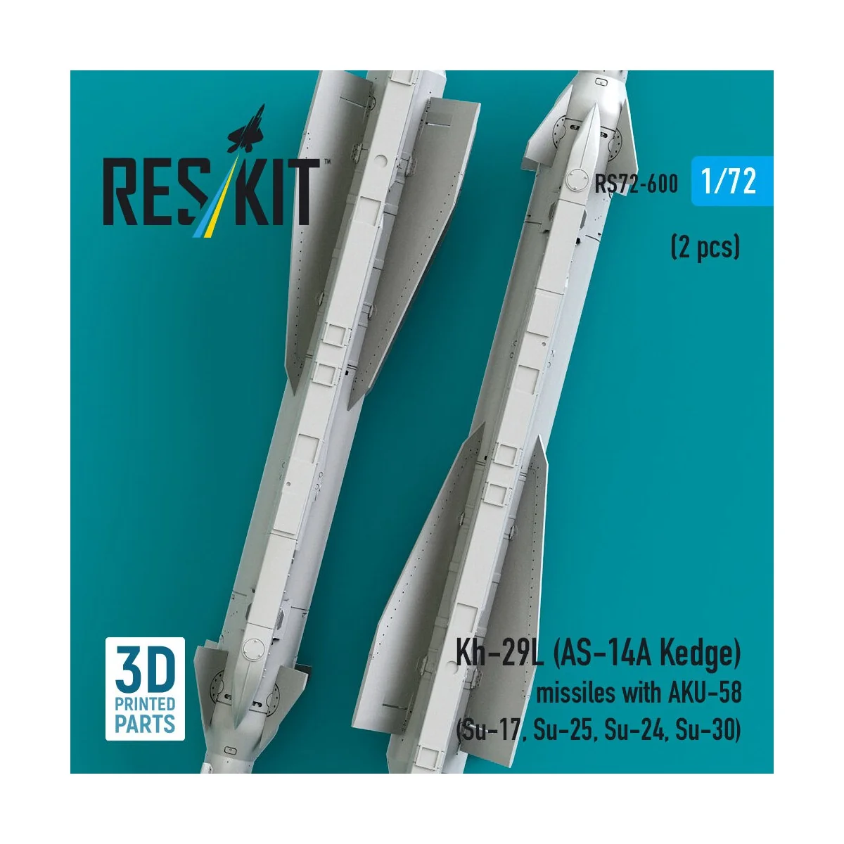 Kh-29L (AS-14A Kedge) missiles with AKU-58 (2 pcs) (Su-17, Su-25,Su...