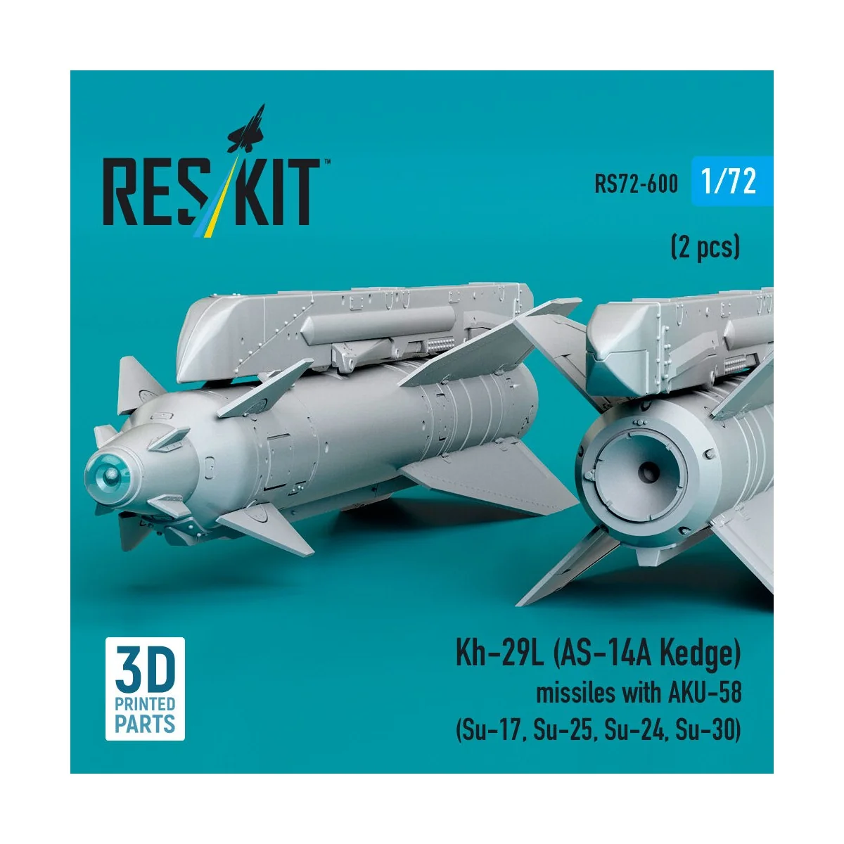 Kh-29L (AS-14A Kedge) missiles with AKU-58 (2 pcs) (Su-17, Su-25, S... Kh-29L (AS-14A Kedge) missiles with AKU-58 (2 pcs) (Su-17, Su-25, S...