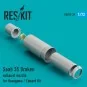 Saab 35 Draken exhaust nozzle for Hasegawa/Revell kits, 1/72 - ResK... Saab 35 Draken exhaust nozzle for Hasegawa/Revell kits, 1/72 - ResK...