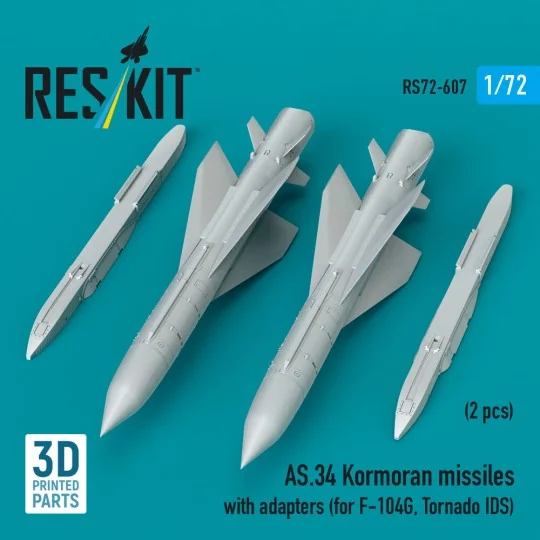 AS.34 Kormoran missiles with adapters (2 pcs) (for F-104G, Tornado ... AS.34 Kormoran missiles with adapters (2 pcs) (for F-104G, Tornado ...