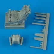 MiG-29A ejection seat with safety belts, 1/32 - Quickboost QB32 050
