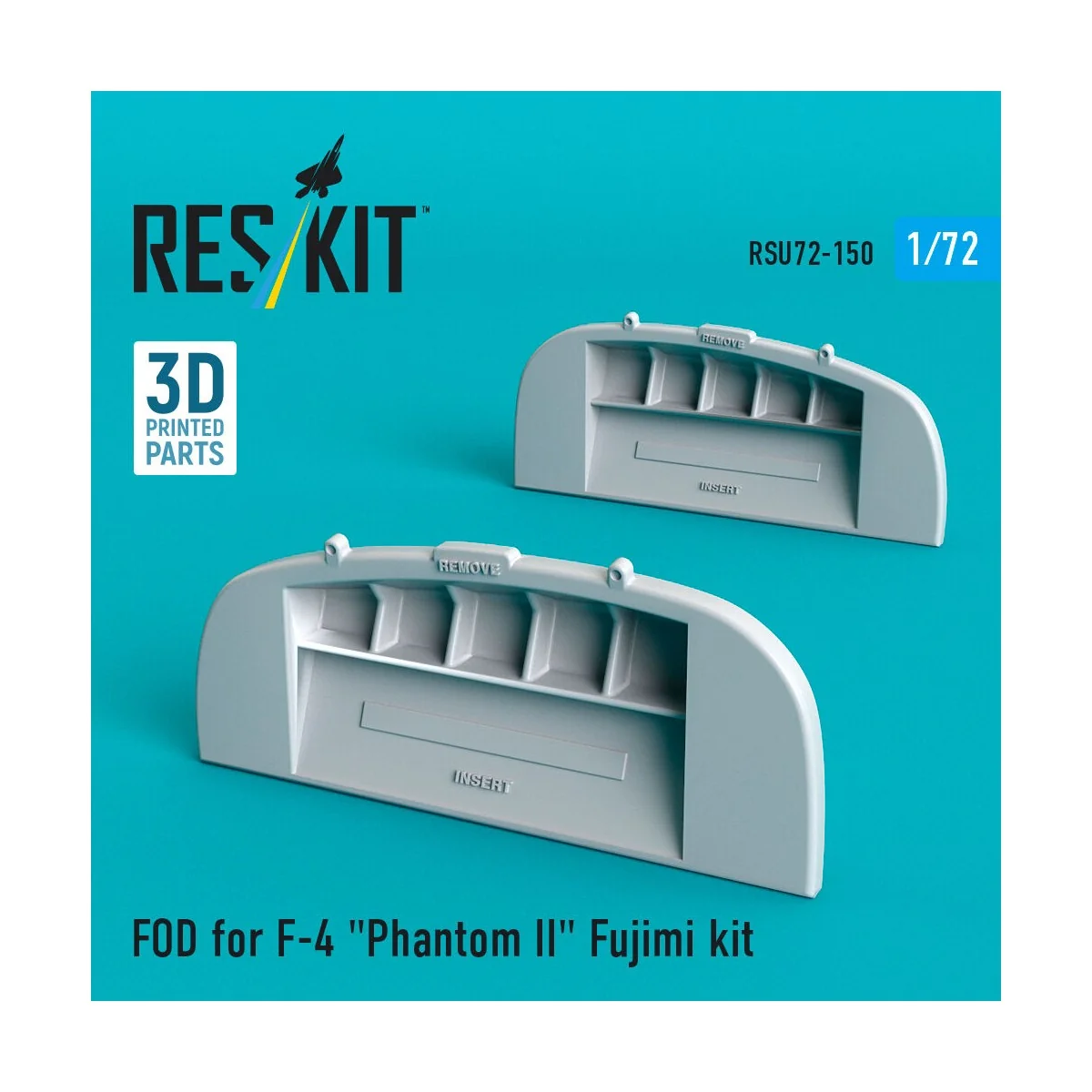 FOD for F-4 Phantom II Fujimi kit (3D Printed), 1/72 - ResKit Model...