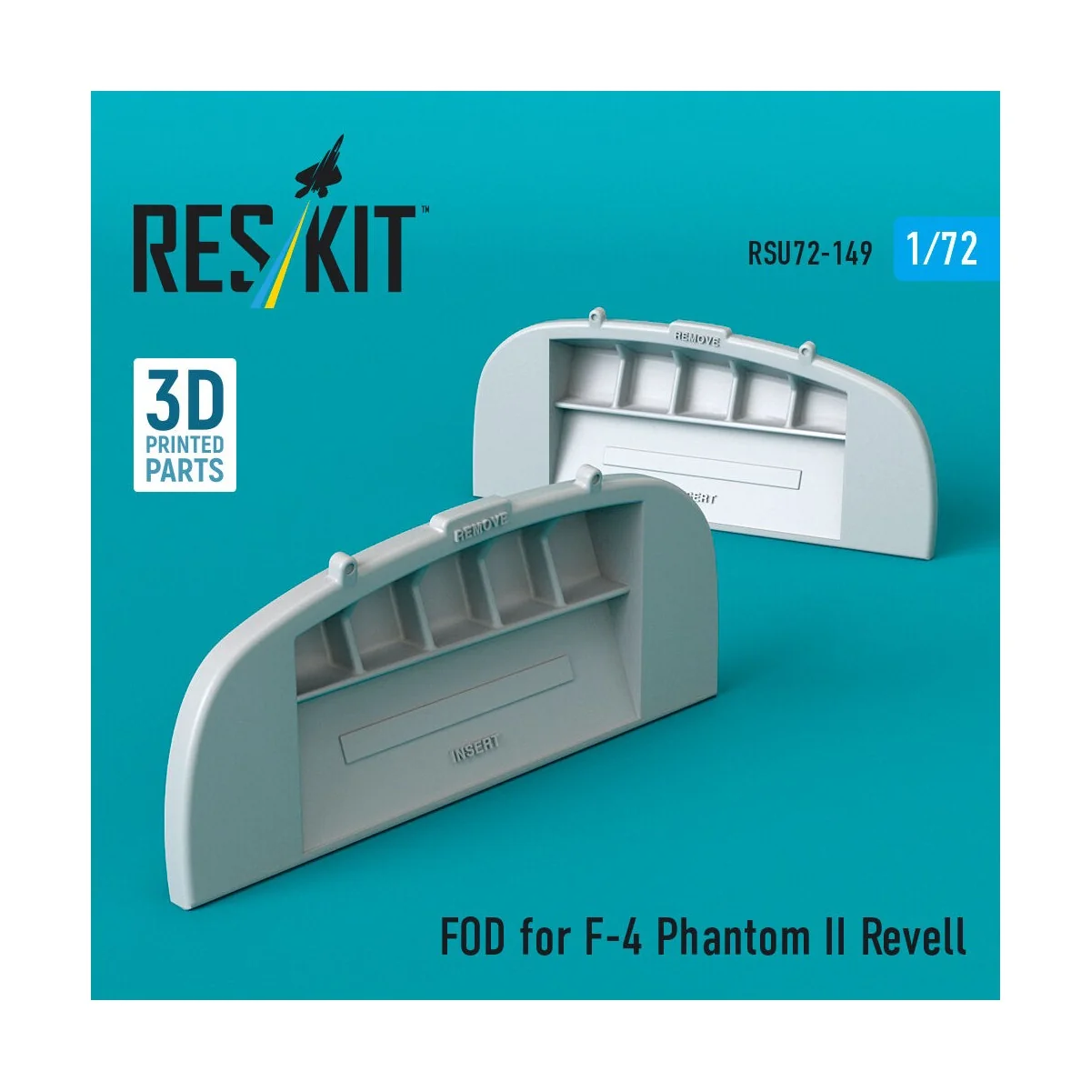 FOD for F-4 Phantom II Revell kit (3D Printed), 1/72 - ResKit Model... FOD for F-4 Phantom II Revell kit (3D Printed), 1/72 - ResKit Model...