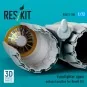 Eurofighter open exhaust nozzles for Revell kit (3D Printed) - ResK...