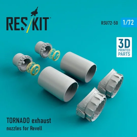 TORNADO exhaust nozzles for Revell kit (3D Printed) - ResKit Models...