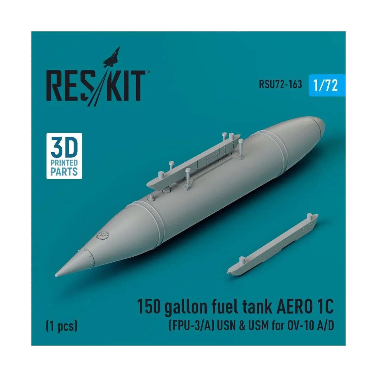150 gallon fuel tank AERO 1C (FPU-3/A) USN & USM for OV-10 A/D (1 p...