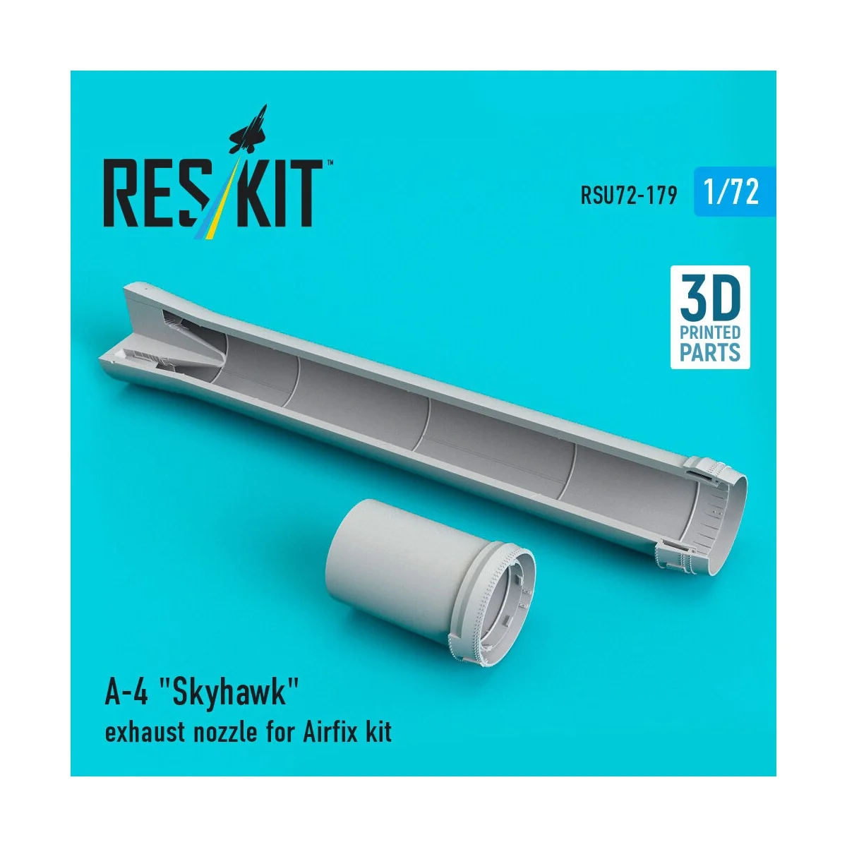 A-4 Skyhawk exhaust nozzle for Airfix kit (3D Printed), 1/72 - ResK...