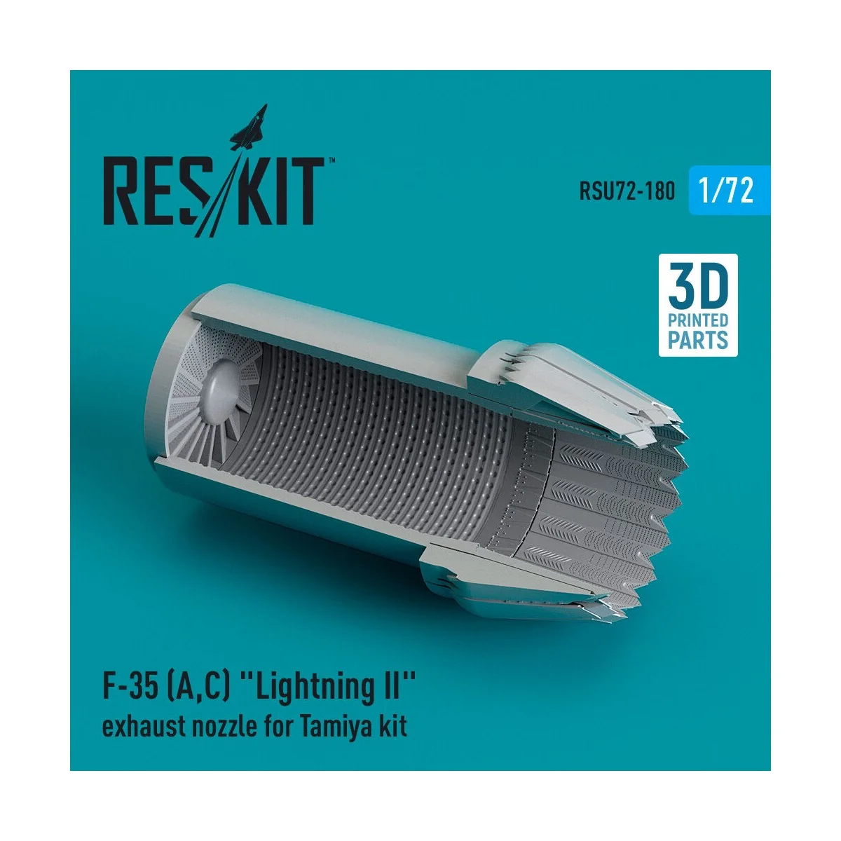 F-35 (A, C) Lightning II exhaust nozzle for Tamiya kit (3D Printed)...