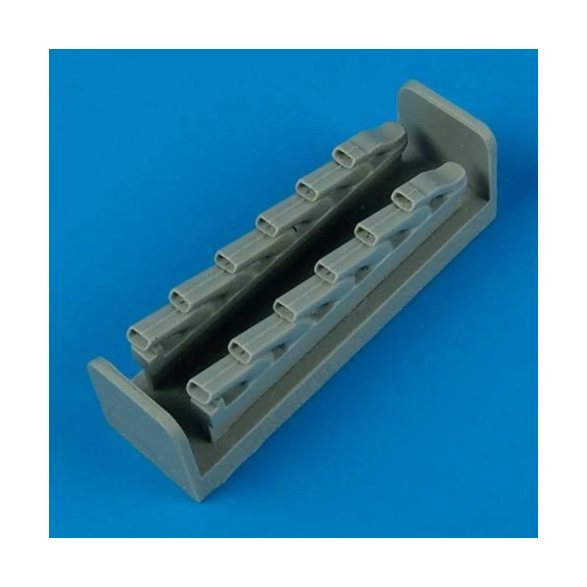 Bf 109E exhaust für Eduard Bausatz - Quickboost QB32 055