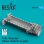F-106 Delta Dart exhaust nozzle for Meng kit (3D Printed) - ResKit ...