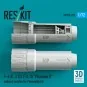 F-4 (E, J, EJ, F, G, S) Phantom II exhaust nozzles for Finemolds ki...