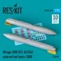Mirage 2000 RPL 541/542 external fuel tanks 2000lt (2 pcs) (3D Prin... Mirage 2000 RPL 541/542 external fuel tanks 2000lt (2 pcs) (3D Prin...