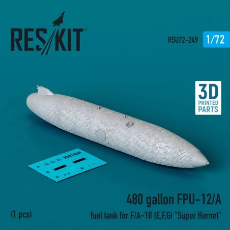 480 gallon FPU-12/A fuel tank for F/A-18 (E, F, G) Super Hornet (1 ...