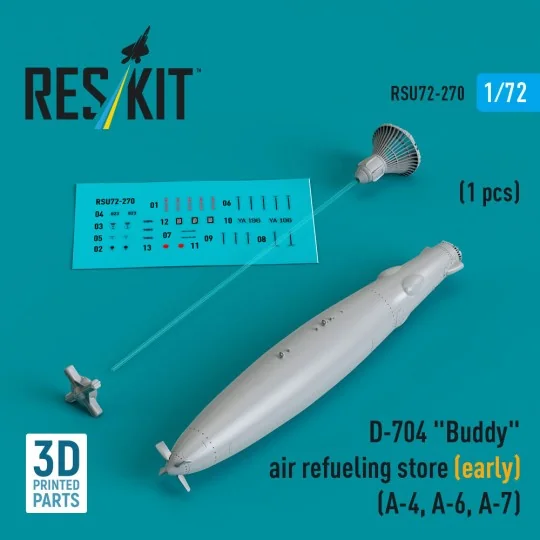 D-704 Buddy air refueling store (early) (1 pcs) (A-4, A-6, A-7) (3D... D-704 Buddy air refueling store (early) (1 pcs) (A-4, A-6, A-7) (3D...