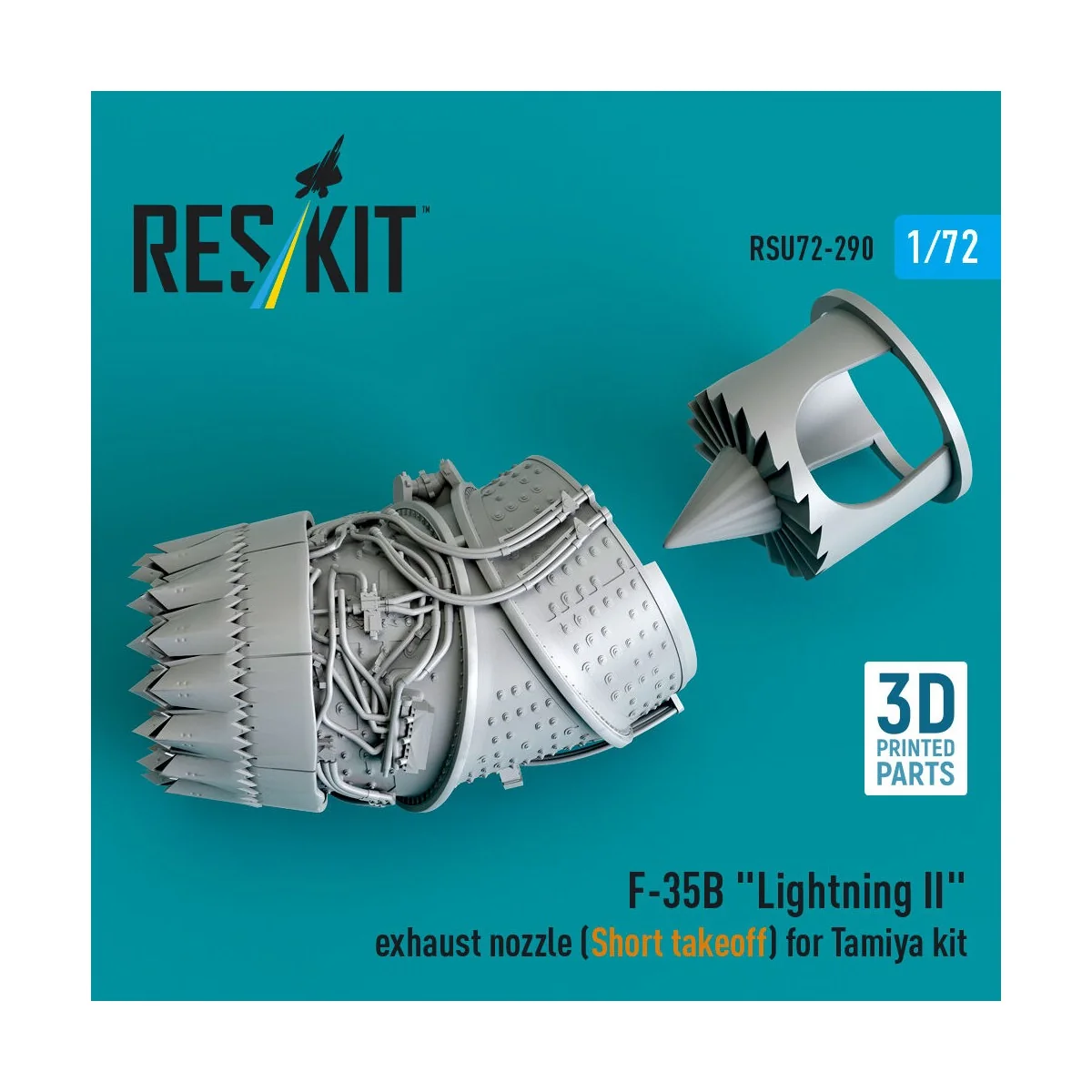 F-35B Lightning II exhaust nozzle (Short takeoff) for Tamiya kit (3...