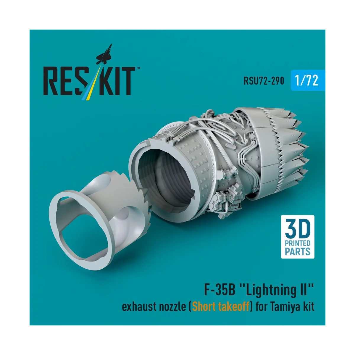 F-35B Lightning II exhaust nozzle (Short takeoff) for Tamiya kit (3...