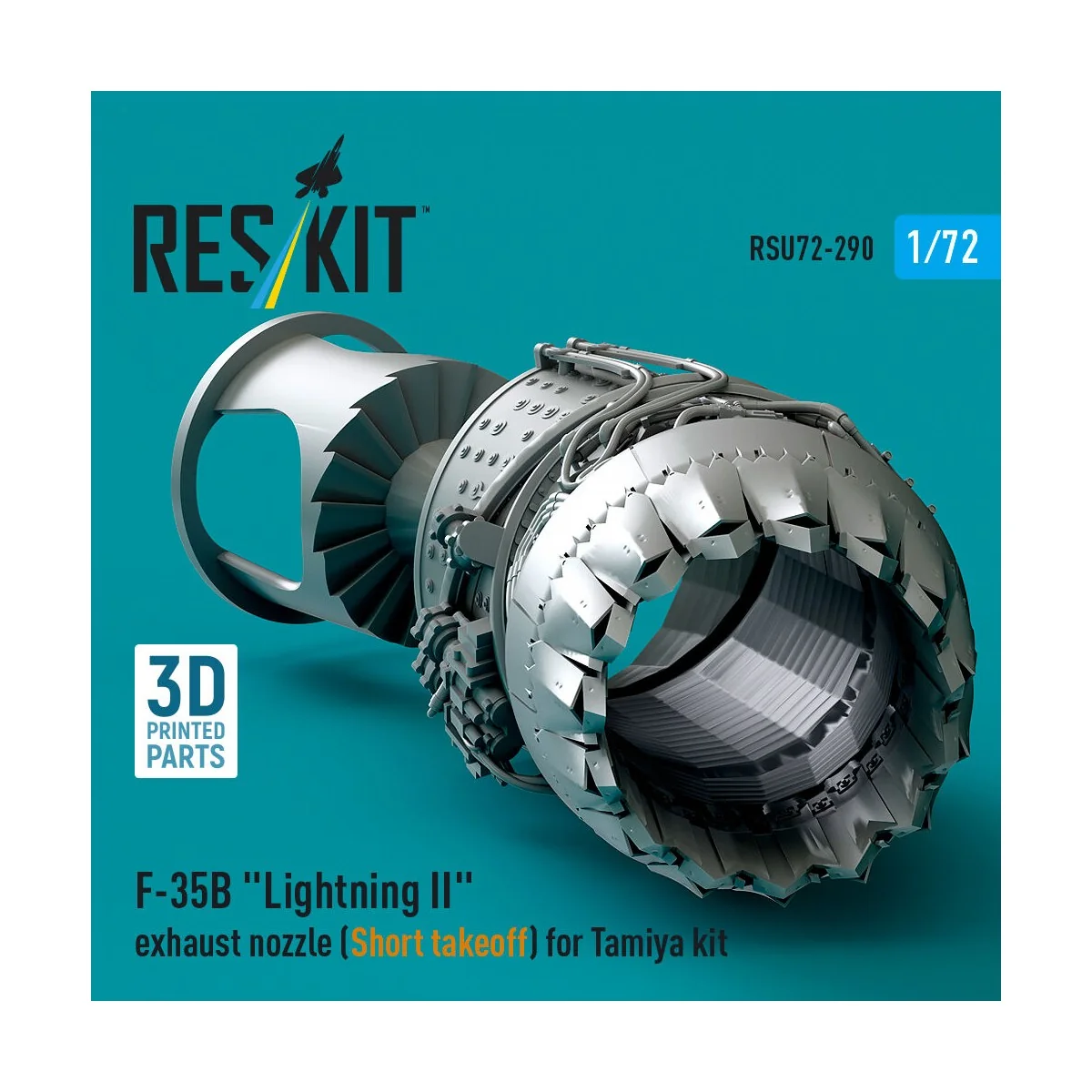 F-35B Lightning II exhaust nozzle (Short takeoff) for Tamiya kit (3...