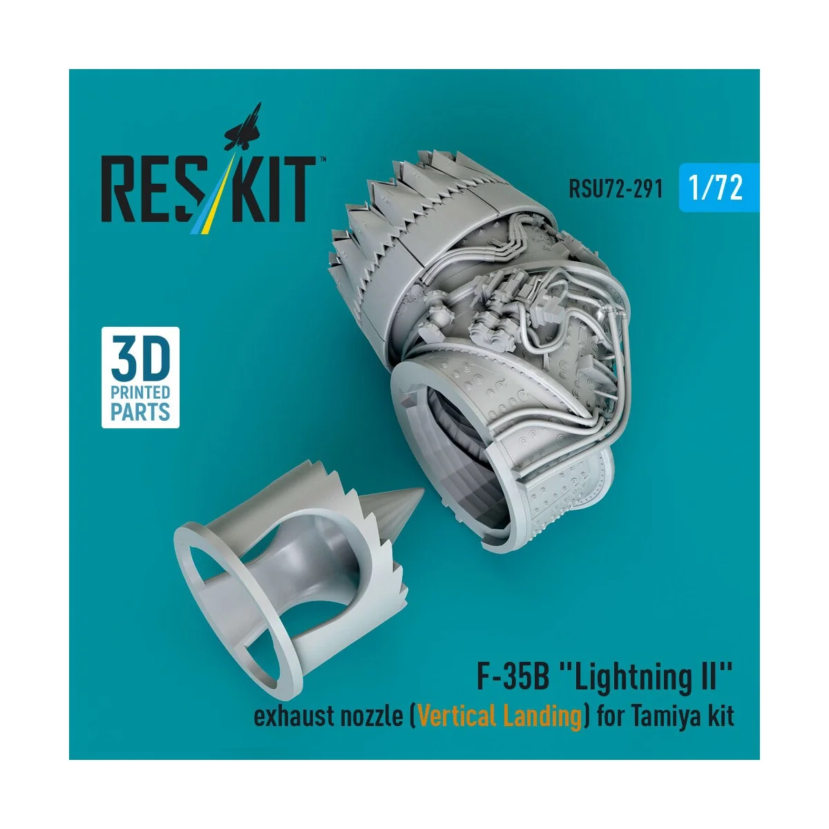 F-35B Lightning II exhaust nozzle (Vertical Landing) for Tamiya kit... F-35B Lightning II exhaust nozzle (Vertical Landing) for Tamiya kit...