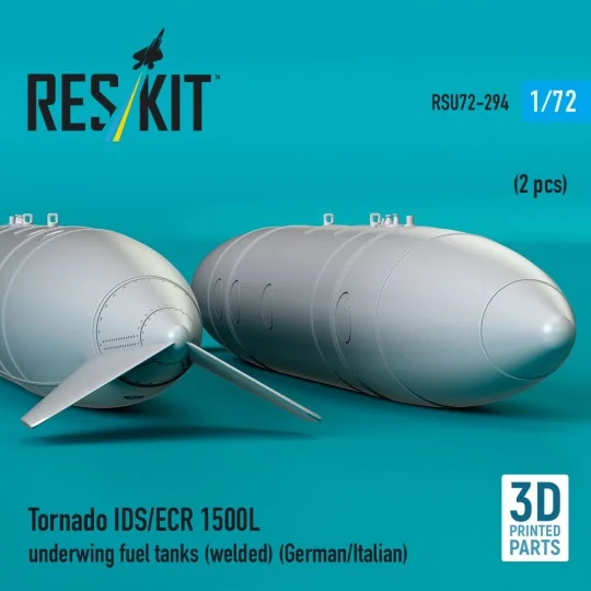 Tornado IDS/ECR 1500L underwing fuel tanks (welded) (German/Italian...