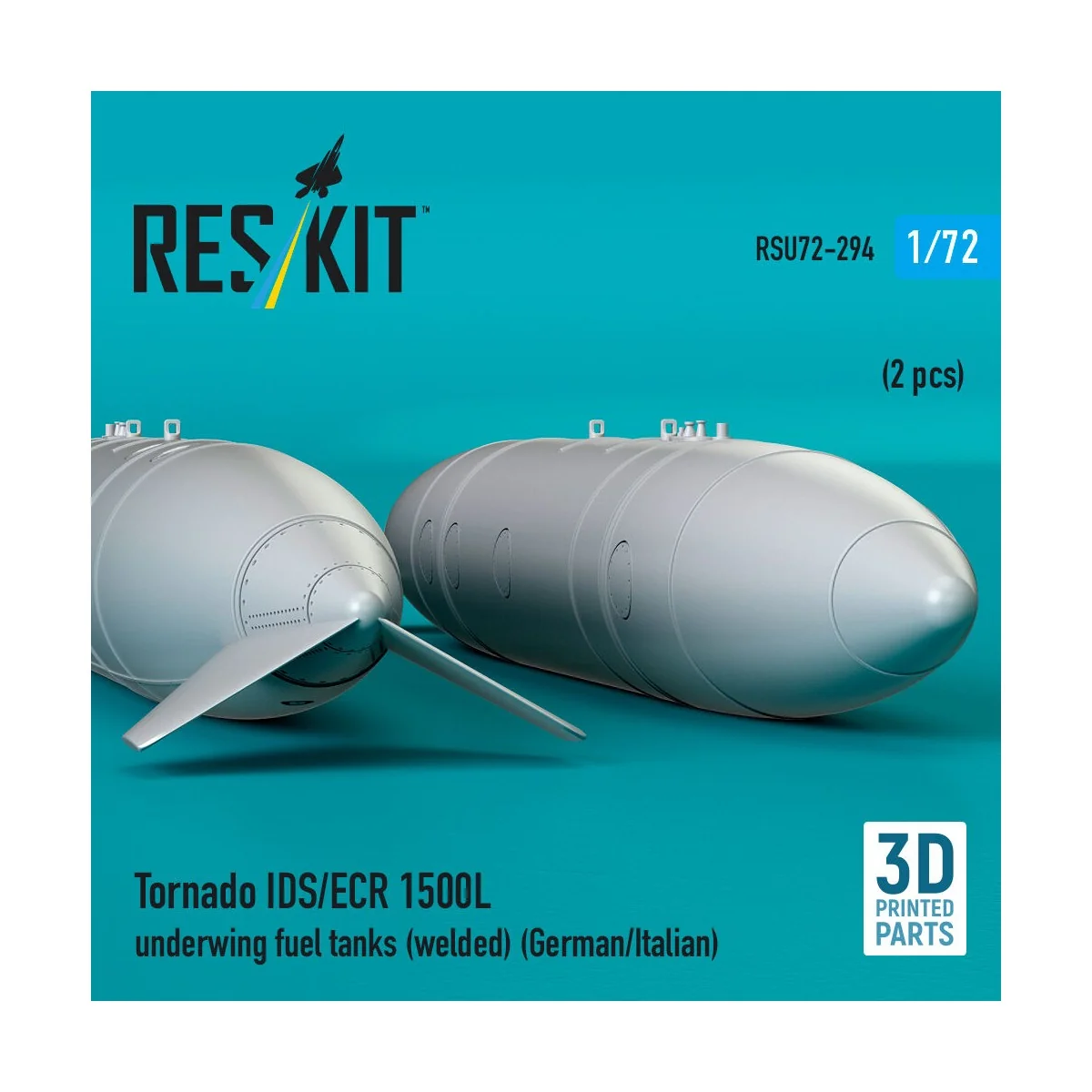 Tornado IDS/ECR 1500L underwing fuel tanks (welded) (German/Italian... Tornado IDS/ECR 1500L underwing fuel tanks (welded) (German/Italian...