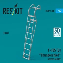 F-105D Thunderchief access ladder (1 pcs) (3D Printed), 1/72 - ResK...