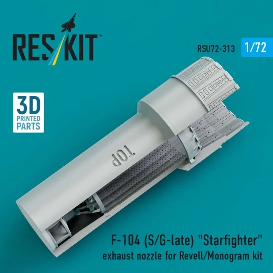 F-104 (S/G-late) Starfighter exhaust nozzle for Revell/Monogram kit... F-104 (S/G-late) Starfighter exhaust nozzle for Revell/Monogram kit...