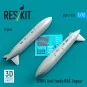 1200 L fuel tanks RAF Jaguar (2 pcs) (3D Printed) - ResKit Models R...