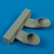 Nakajima Ki 44 exhaust for Hasegawa - Quickboost QB32 072