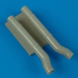 Ju 87D-5N standard night exhaust for HAS - Quickboost QB32 073