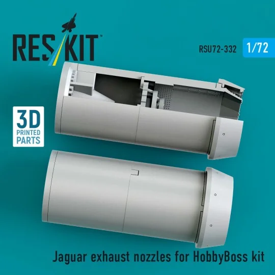 Jaguar exhaust nozzles for HobbyBoss kit (3D Printed) - ResKit Mode...