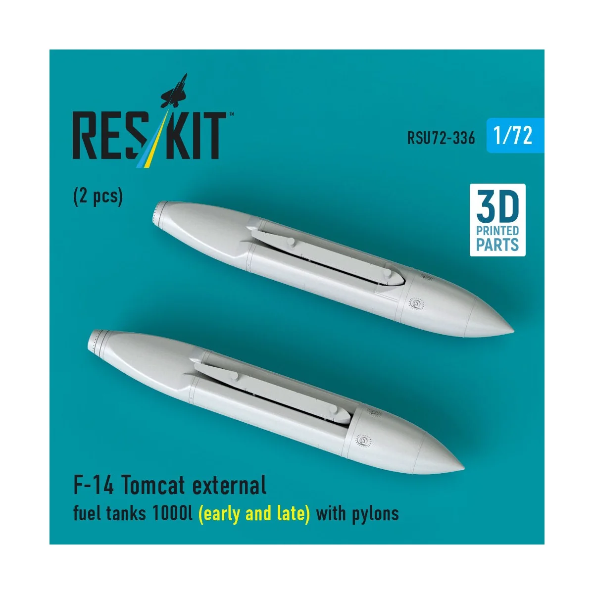 F-14 Tomcat external fuel tanks 1000l (early and late) with pylons ... F-14 Tomcat external fuel tanks 1000l (early and late) with pylons ...