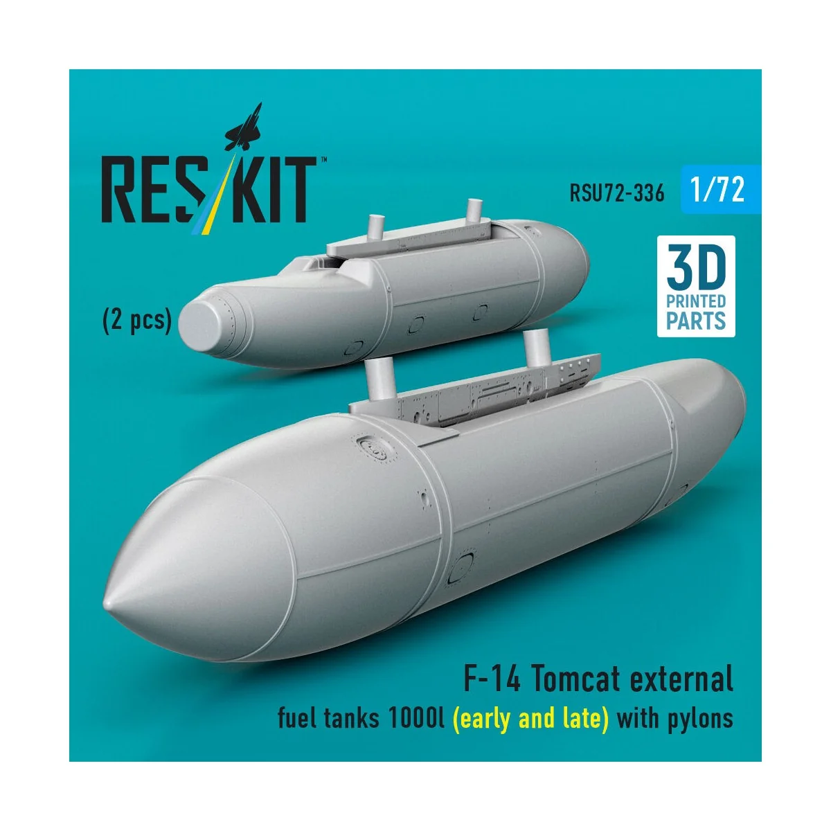 F-14 Tomcat external fuel tanks 1000l (early and late) with pylons ... F-14 Tomcat external fuel tanks 1000l (early and late) with pylons ...