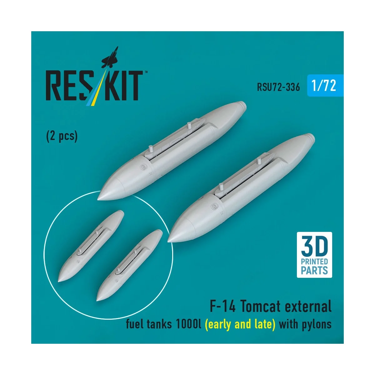 F-14 Tomcat external fuel tanks 1000l (early and late) with pylons ... F-14 Tomcat external fuel tanks 1000l (early and late) with pylons ...