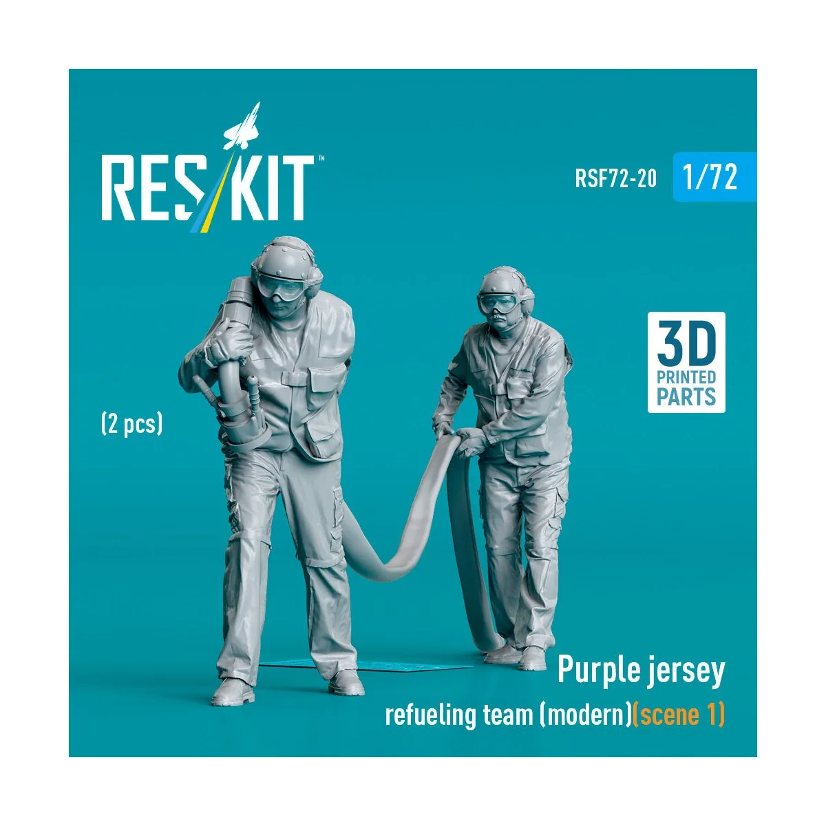 Purple jersey refueling team (modern) (scene 1) (2 pcs) (3D Printed... Purple jersey refueling team (modern) (scene 1) (2 pcs) (3D Printed...
