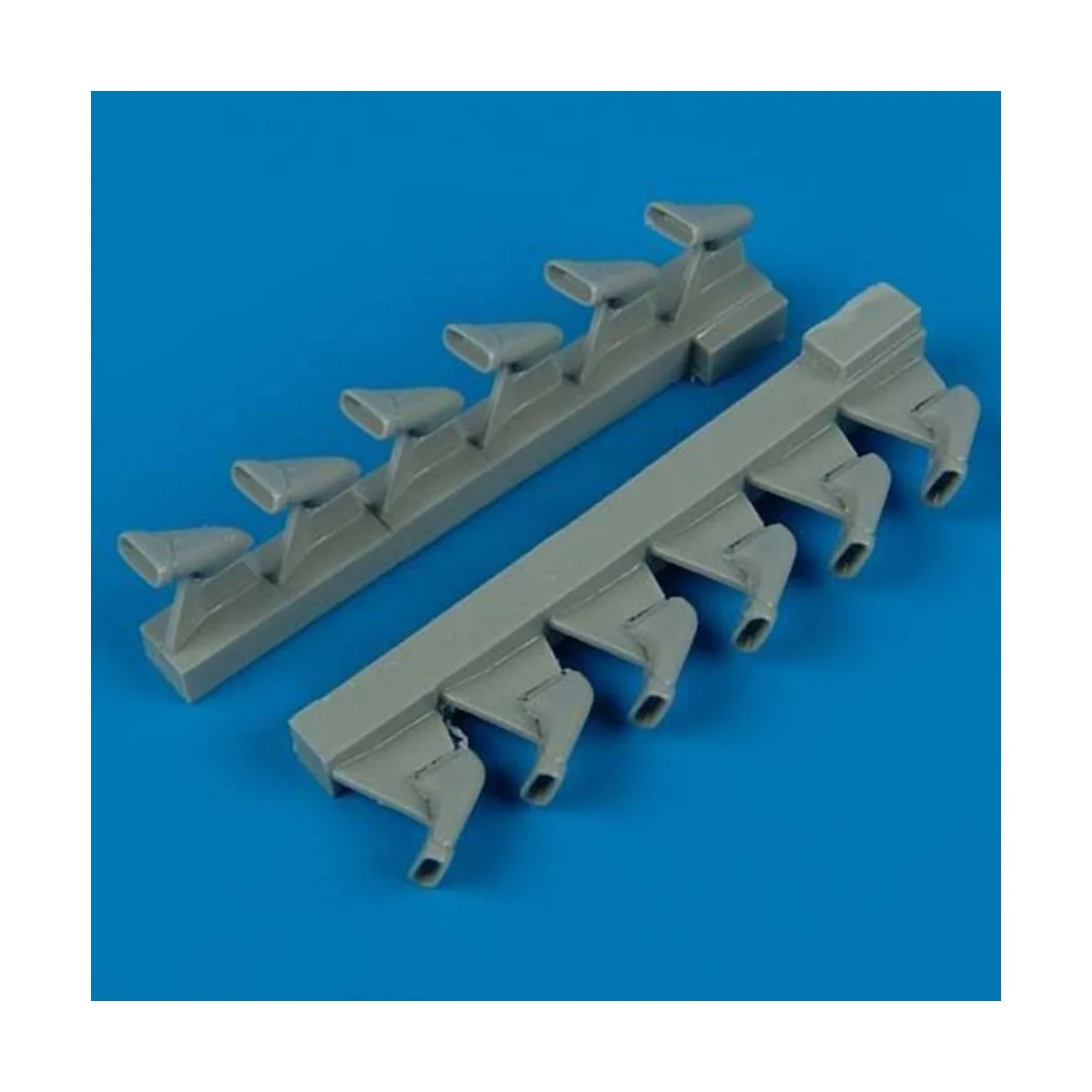 Spitfire Mk.IX exhaust - fishtail (HAS) - Quickboost QB32 078