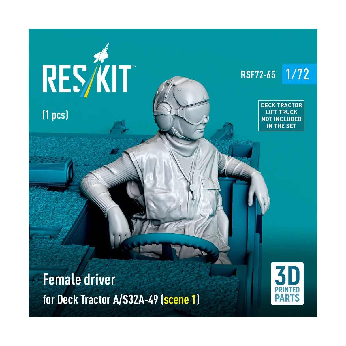 Female driver for Deck Tractor A/S32A-49 (scene 1) (1 pcs) (3D Prin...