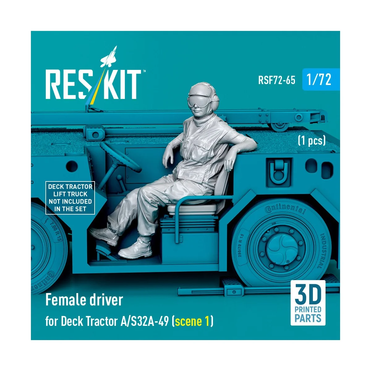 Female driver for Deck Tractor A/S32A-49 (scene 1) (1 pcs) (3D Prin...