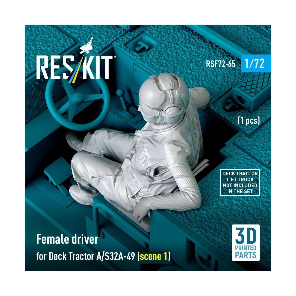 Female driver for Deck Tractor A/S32A-49 (scene 1) (1 pcs) (3D Prin...