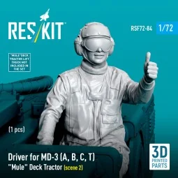 Driver for MD-3 (A, B, C, T) Mule Deck Tractor (scene 2) (1 pcs) (3...