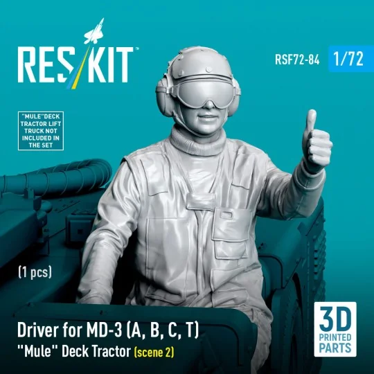 Driver for MD-3 (A, B, C, T) Mule Deck Tractor (scene 2) (1 pcs) (3... Driver for MD-3 (A, B, C, T) Mule Deck Tractor (scene 2) (1 pcs) (3...