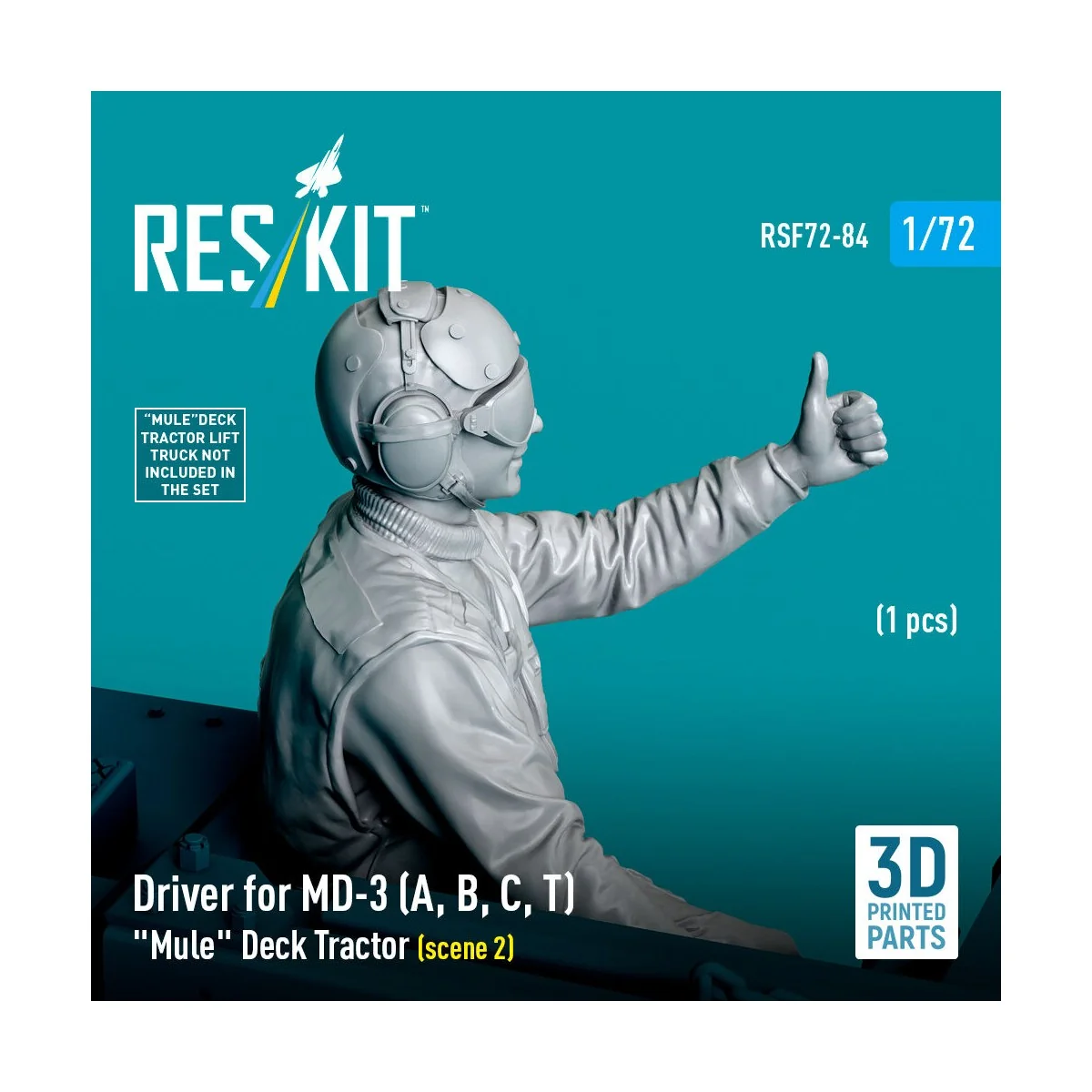 Driver for MD-3 (A, B, C, T) Mule Deck Tractor (scene 2) (1 pcs) (3... Driver for MD-3 (A, B, C, T) Mule Deck Tractor (scene 2) (1 pcs) (3...