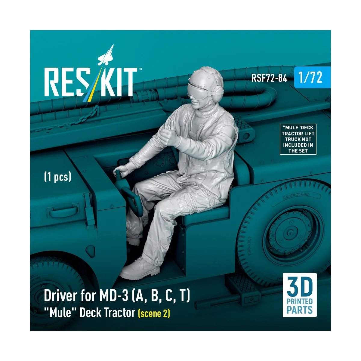 Driver for MD-3 (A, B, C, T) Mule Deck Tractor (scene 2) (1 pcs) (3... Driver for MD-3 (A, B, C, T) Mule Deck Tractor (scene 2) (1 pcs) (3...