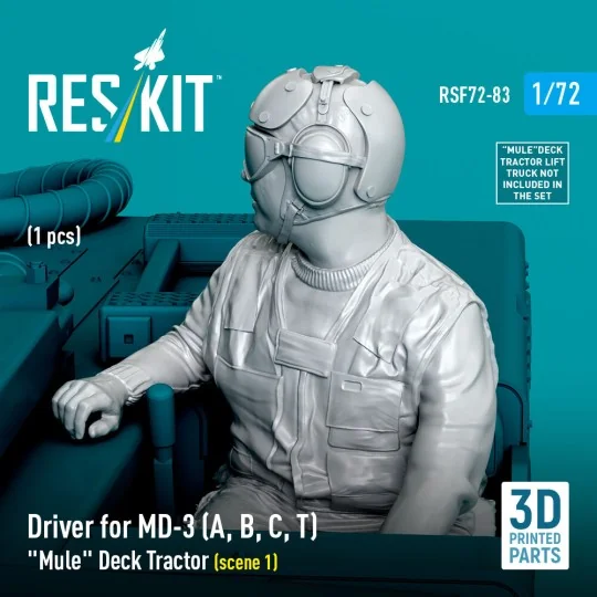 Driver for MD-3 (A, B, C, T) Mule Deck Tractor (scene 1) (1 pcs) (3...