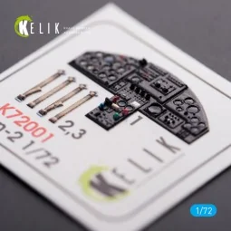 AN-2 Colt interior 3D decals for Trumpeter kit, 1/72 - Kelik K72001