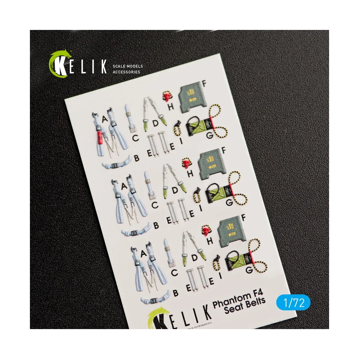 F-4J Phantom II interior 3D decals for FineMolds kit - Kelik K72006 F-4J Phantom II interior 3D decals for FineMolds kit - Kelik K72006